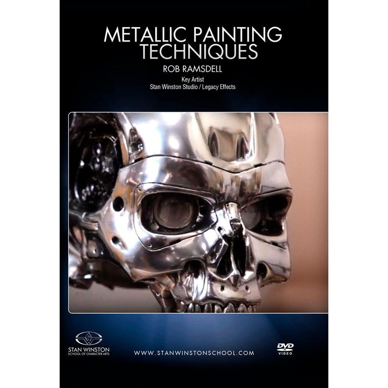 Stan Winston Studio Metallic Painting Techniques – Robot Finishes (Terminator) (DVD)
