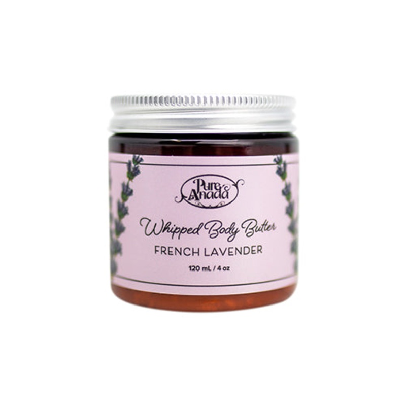 French Lavender Natural Whipped Body Butter 120ml – Pure Anada