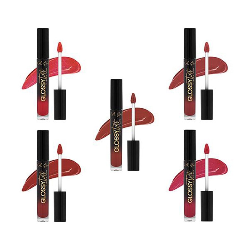 L.A. Girl Glossy Tint Lip Stain Assorted – Wholesale 15 Units (GLC701-705)