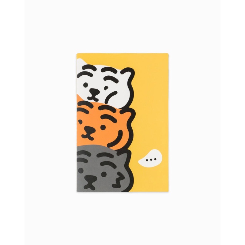 MUZIKTIGER 3 Colours Tiger Sewing Notebook