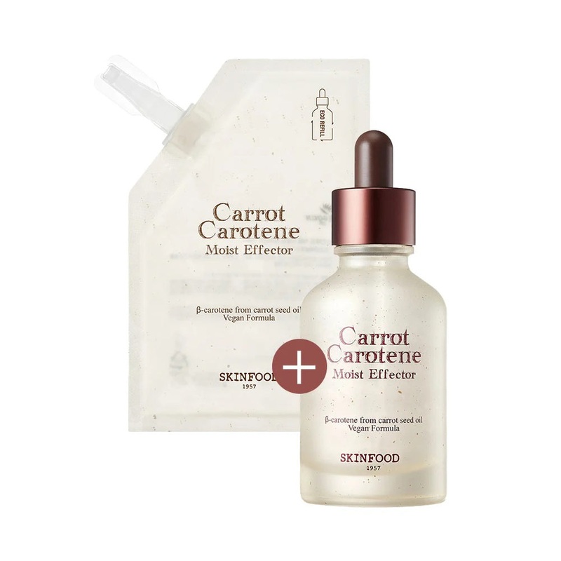 SKINFOOD Carrot Carotene Moist Effector Refill Set 55ml + 52ml