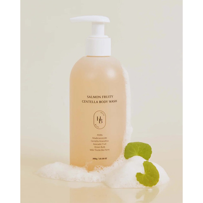 HEVEBLUE Salmon Fruity Centella Body Wash