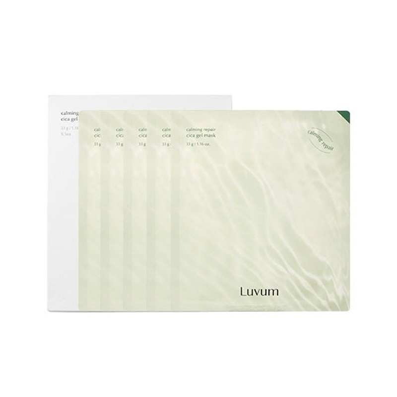 Luvum Calming Repair Cica Gel Mask 5ea