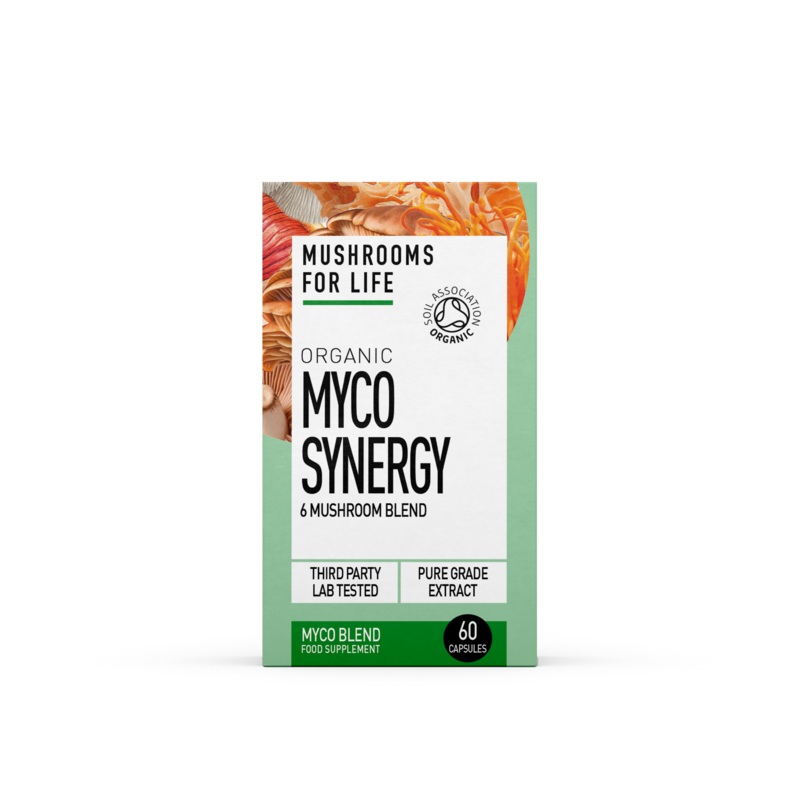 Myco Synergy 6 Mushroom Blend 60 Capsules