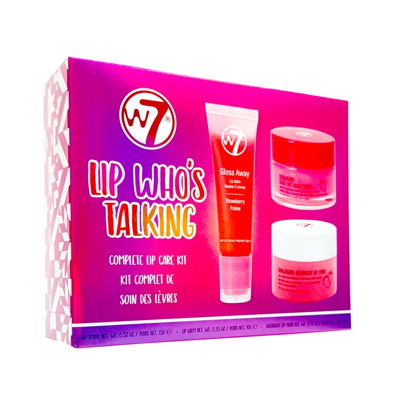 W7 Lip Who’s Talking Set