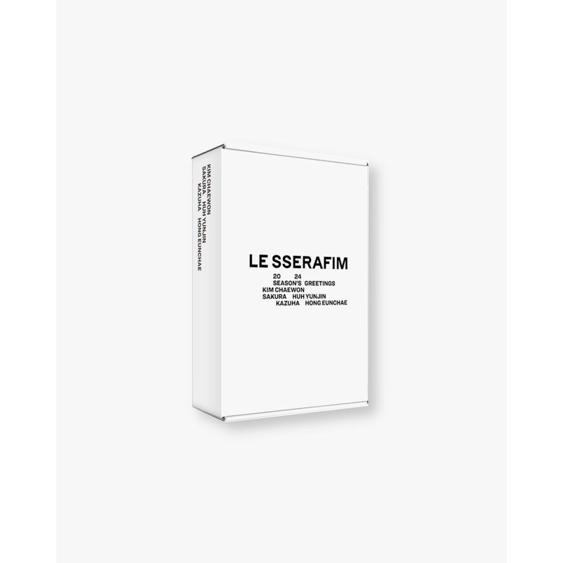 LE SSERAFIM 2024 SEASONS GREETINGS