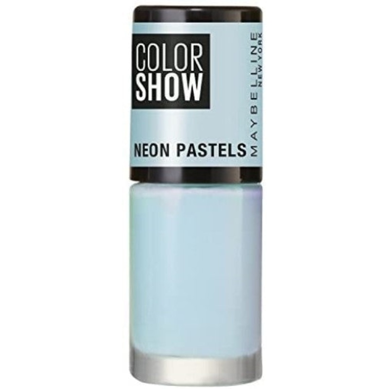 Maybelline Color Show Neon Pastels Nail Polish 483 Blue Voltage