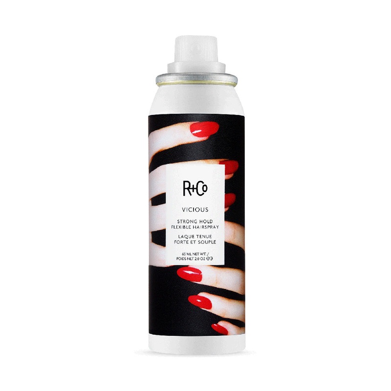 R+Co Vicious Strong Hold Flexible Hairspray Travel