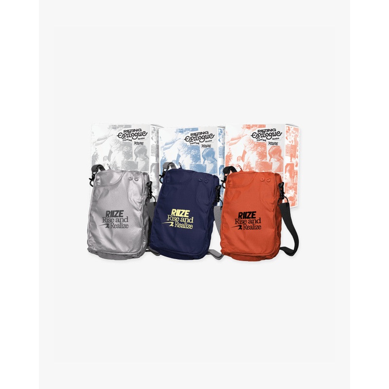 RIIZE – 1st Mini Album [RIIZING : Epilogue] (Travel Bag Ver.) (3 Versions) RIIZE Orange Ver.