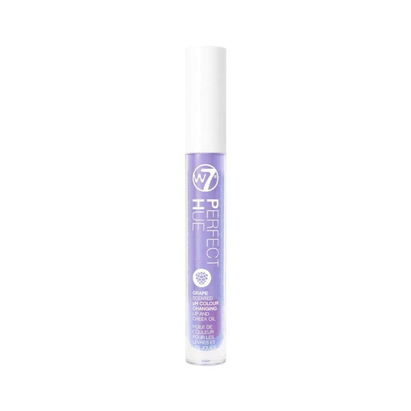 W7 Perfect Hue Lip & Cheek Oil Grape