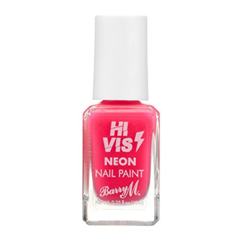 Barry M Hi Vis Neon Nail Paint Pink