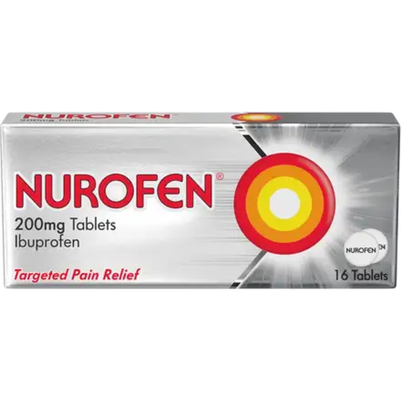 Ibuprofen 200mg 16 tablets