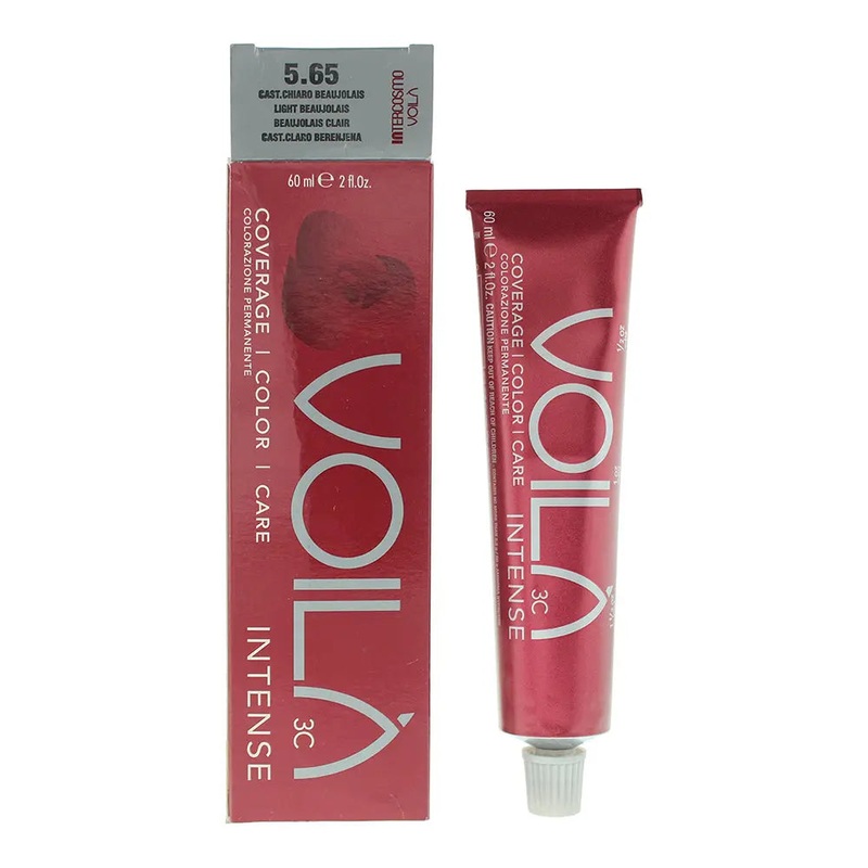 Intercosmo Voil 3C Intense 5.65 Light Beaujolais Hair Colour 60ml