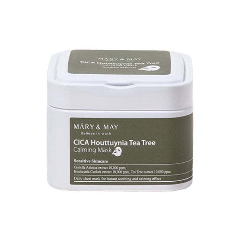 Mary&May CICA Houttuynia Tea Tree Calming Mask 30ea 400g