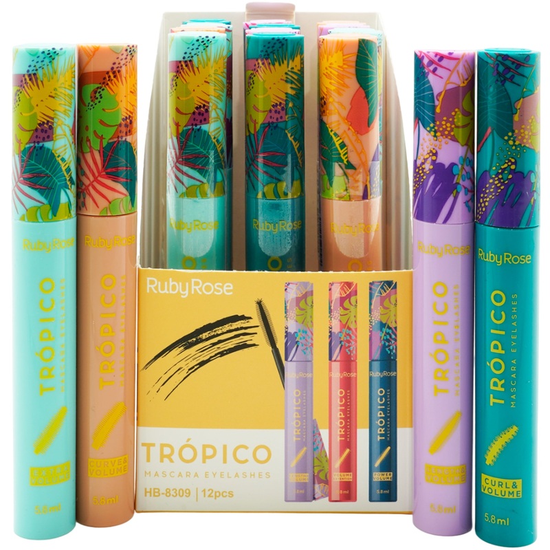 Ruby Rose Tropico Eyelash Mascara – Wholesale Display 12 Units (HB-8309)