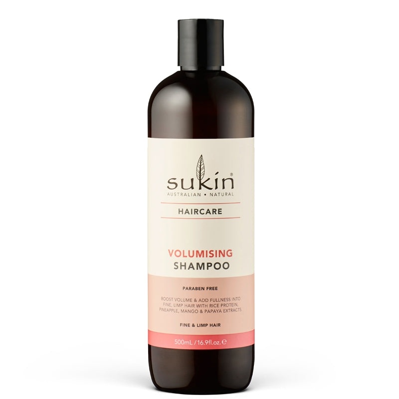 Sukin Volumising Shampoo (for Fine Hair) 500ml UK DELIVERY ONLY