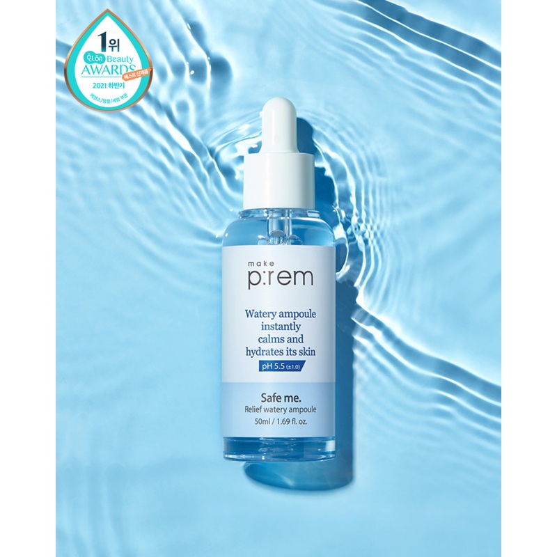 make p:rem Safe Me Relief Watery Ampoule