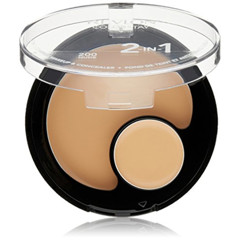 Revlon Colorstay 2-In-1 Compact Makeup & Concealer Nude