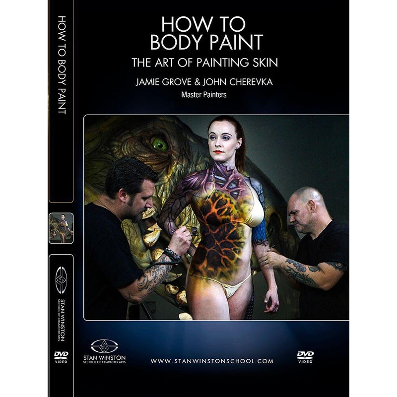 Stan Winston Studio How to Body Paint – The Art of Painting Skin (DVD)