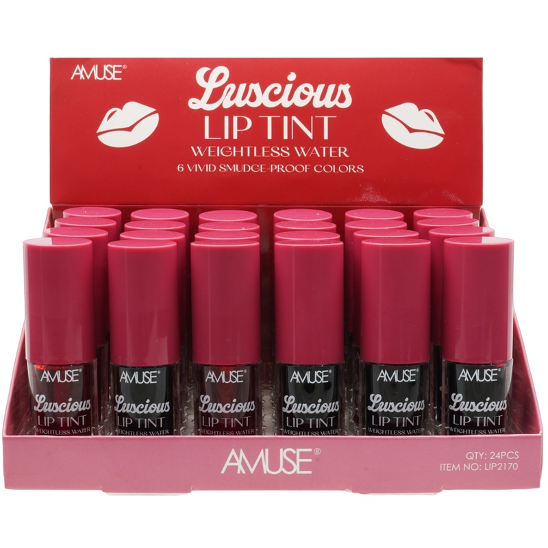 Amuse Luscious Lip Tint – Wholesale Display 24 Units (LIP2170)