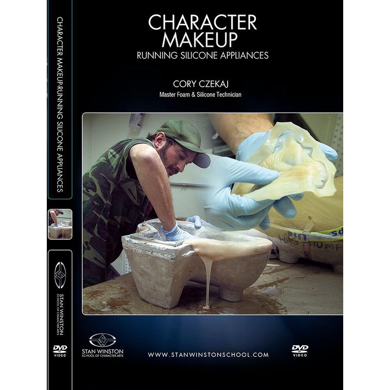 Stan Winston Studio Character Makeup – Running Silicone Appliances (DVD)