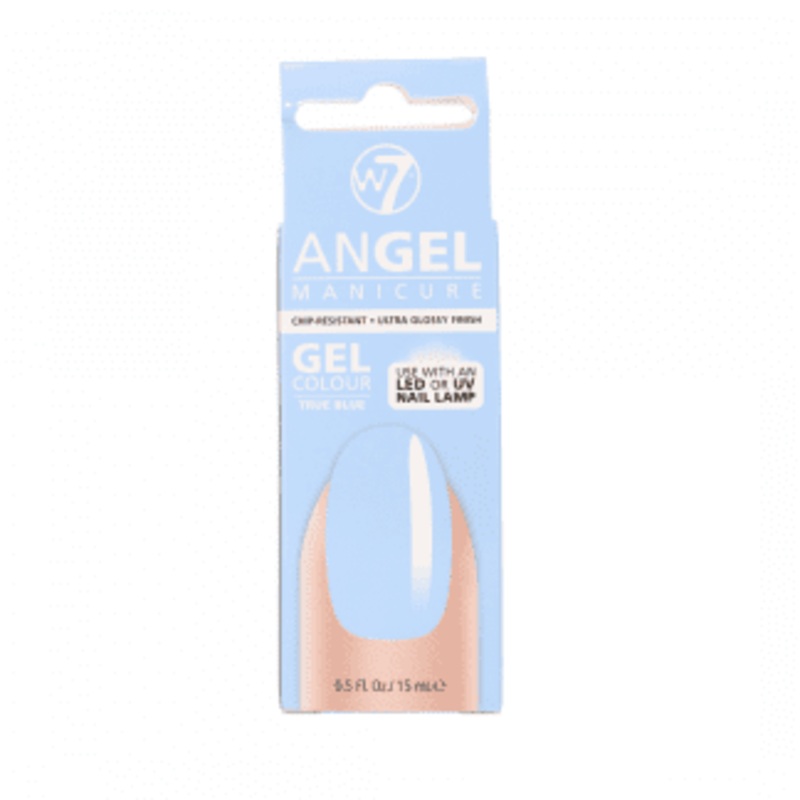 W7 Angel Manicure Gel Polish True Blue