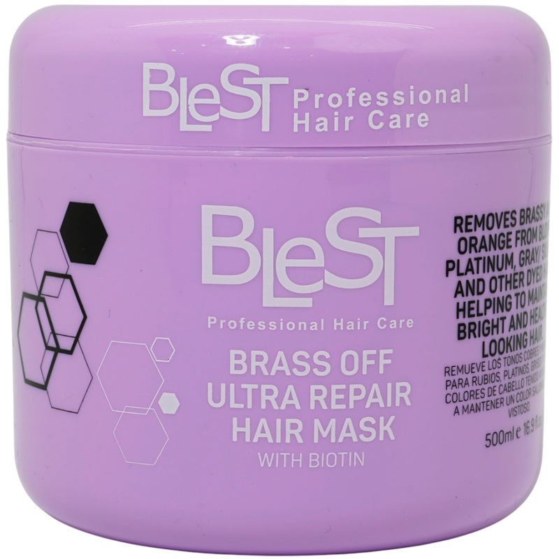 Blest Brass Off Ultra Repair Hair Mask – Wholesale 6 Units (BH717)