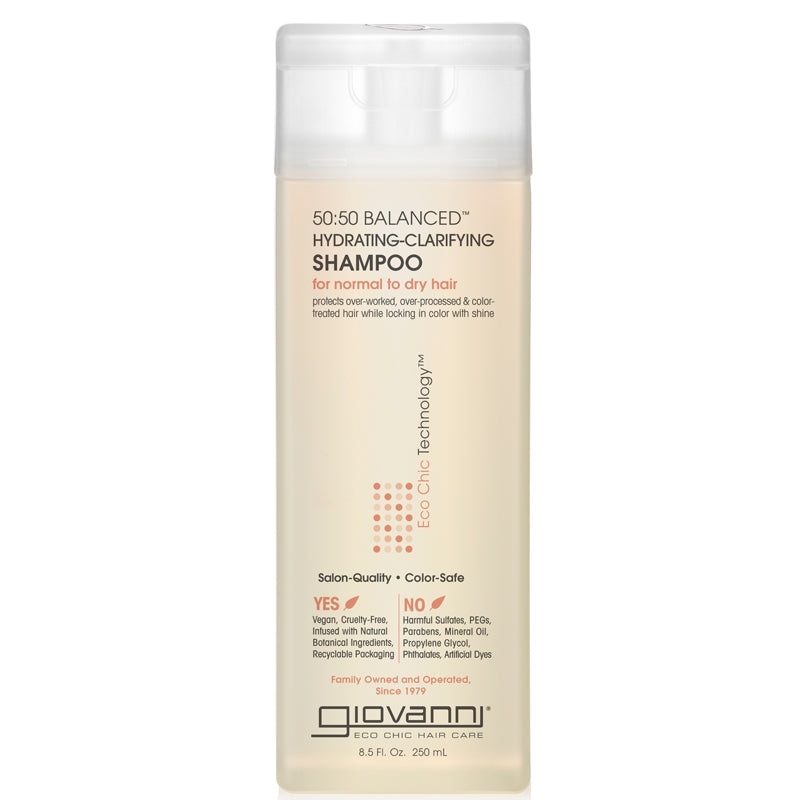 Giovanni 50/50 Balanced Hydrating-Clarifying Shampoo 250ml