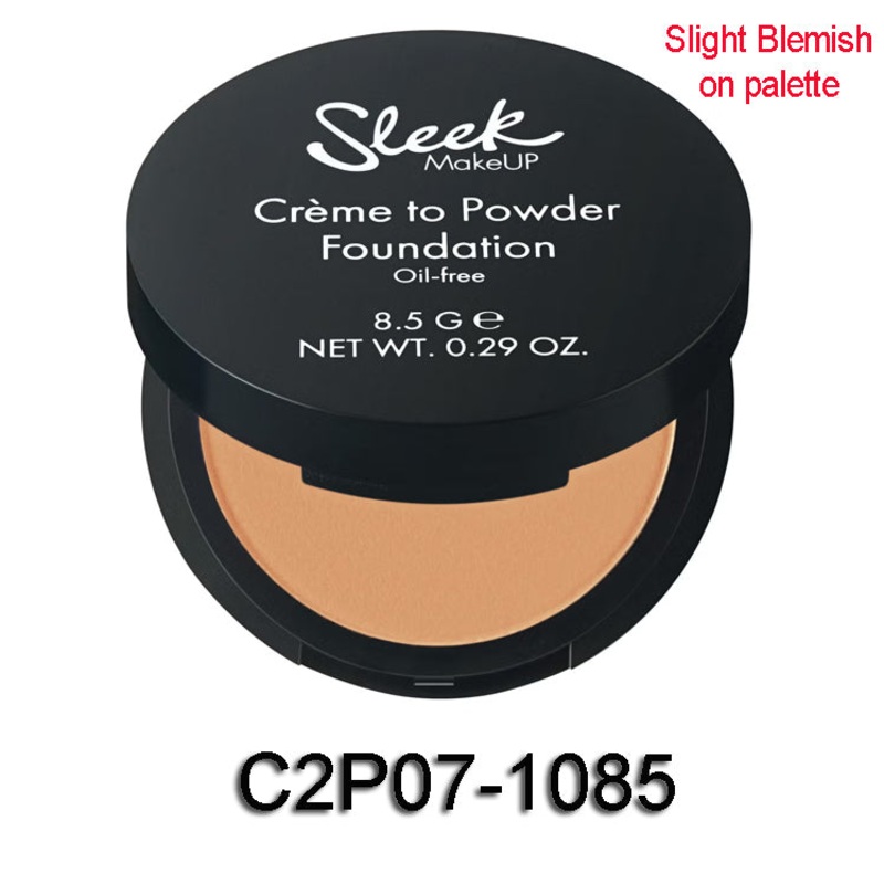 Sleek Make Up Creme to Powder Foundation Oil Free & Matte C2P07-1085