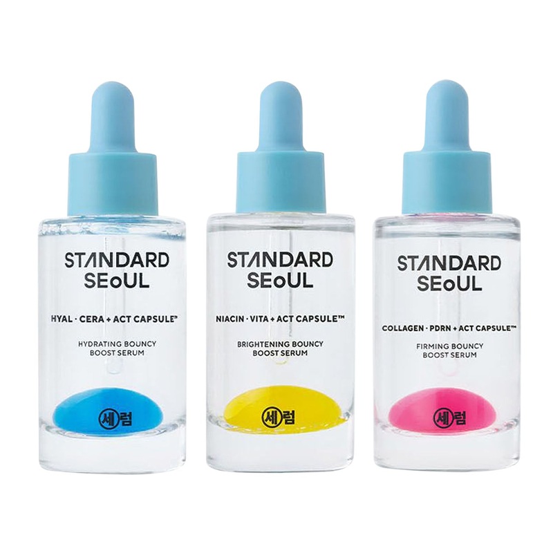 STANDARD SEoUL Bouncy Boost Serum 30ml Choose 1 from 3 Types Hydrating Serum