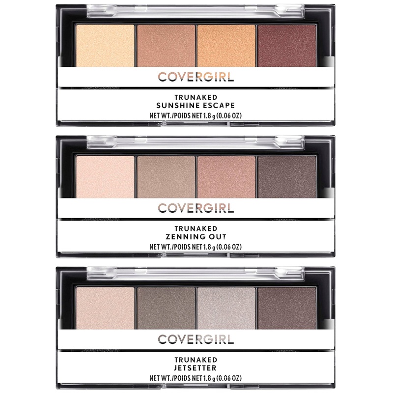 Covergirl Trunaked Quads Eyeshadow Palette Assorted – Wholesale 12 Units (COVTQEAS)