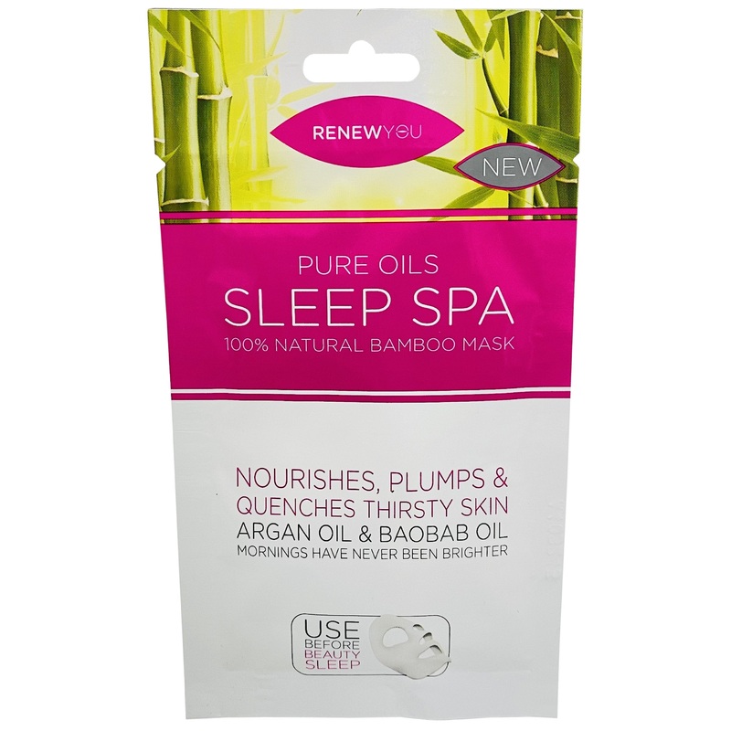 Sleep Spa Pure Oils Argan Oil & Baobab Oil Sheet Mask