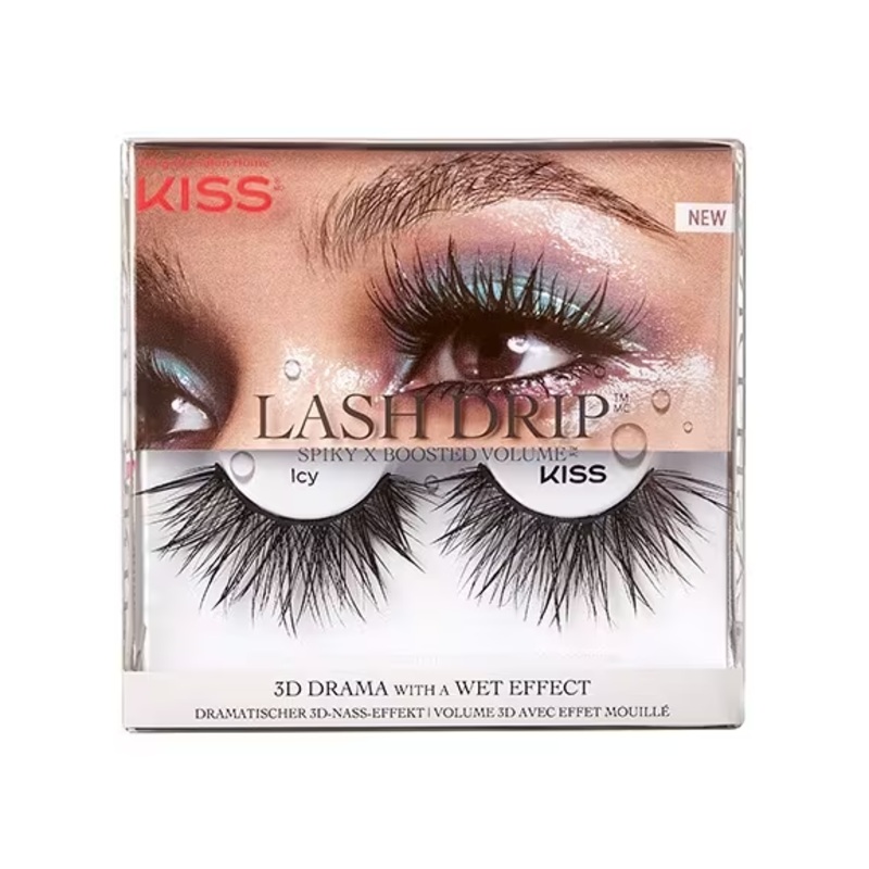 Kiss False Eyelashes Lash Drip Icy 85687