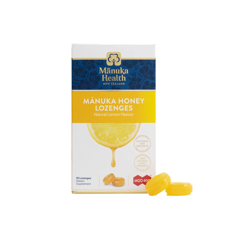 Mnuka Honey & Lemon Lozenges 65g