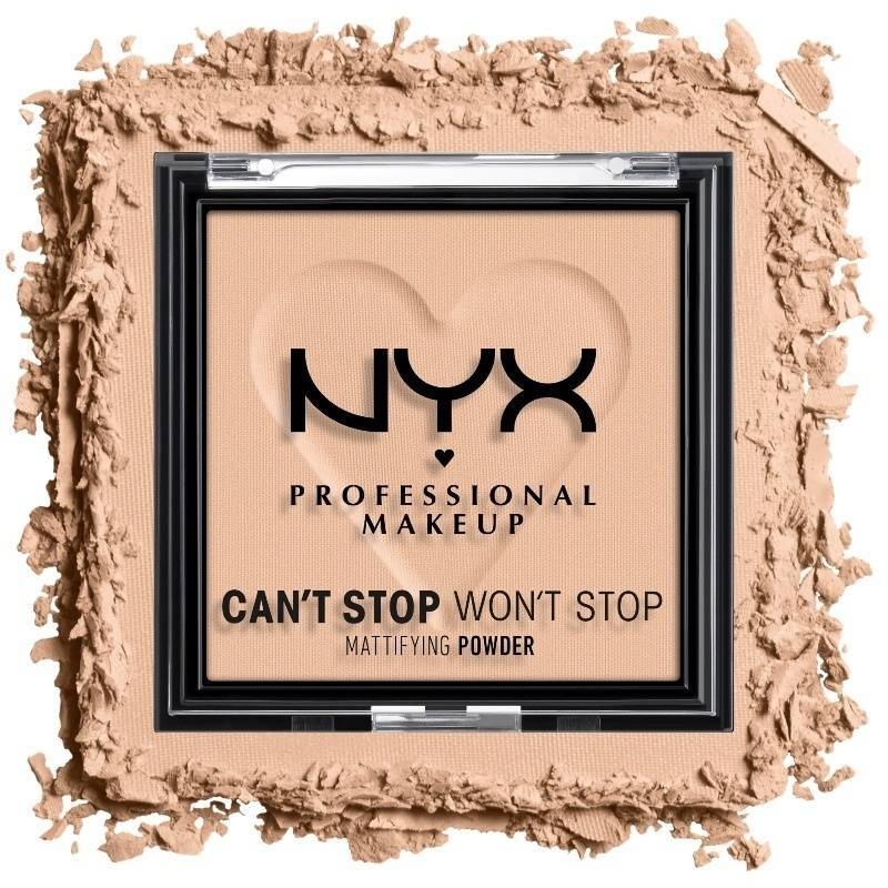 NYX Can’t Stop Won’t Stop Mattifying Powder 03 Light Medium