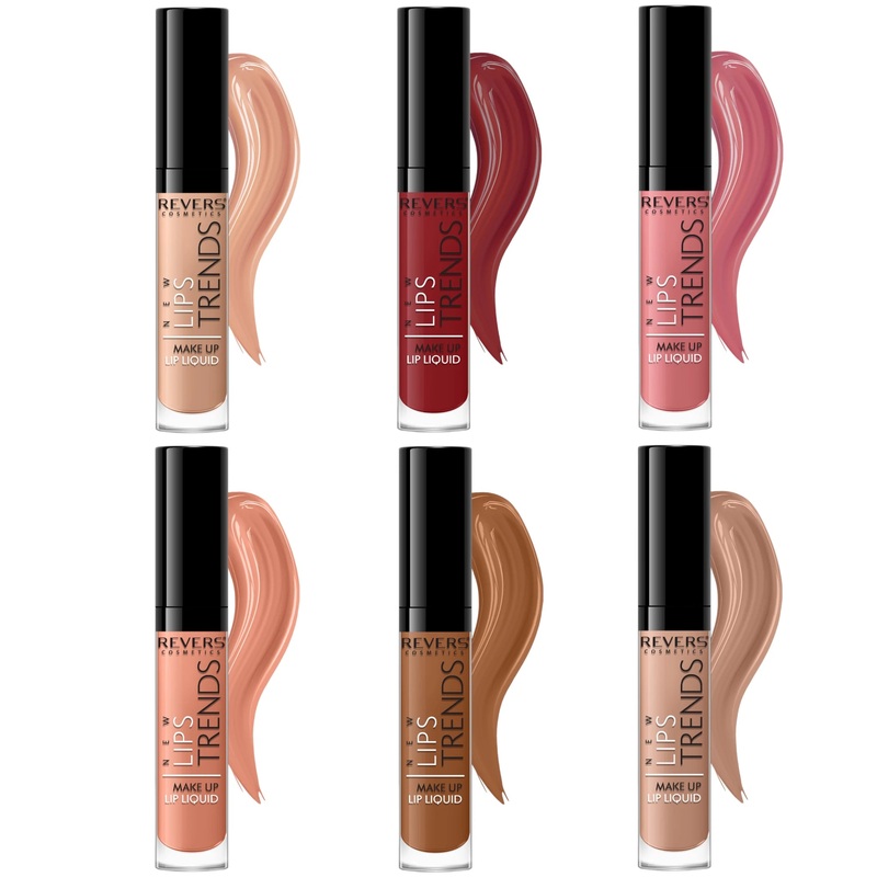 Revers Cosmetics New Lips Trends Liquid Lpstick – Wholesale Display 24 Units (RVNEWSETII)