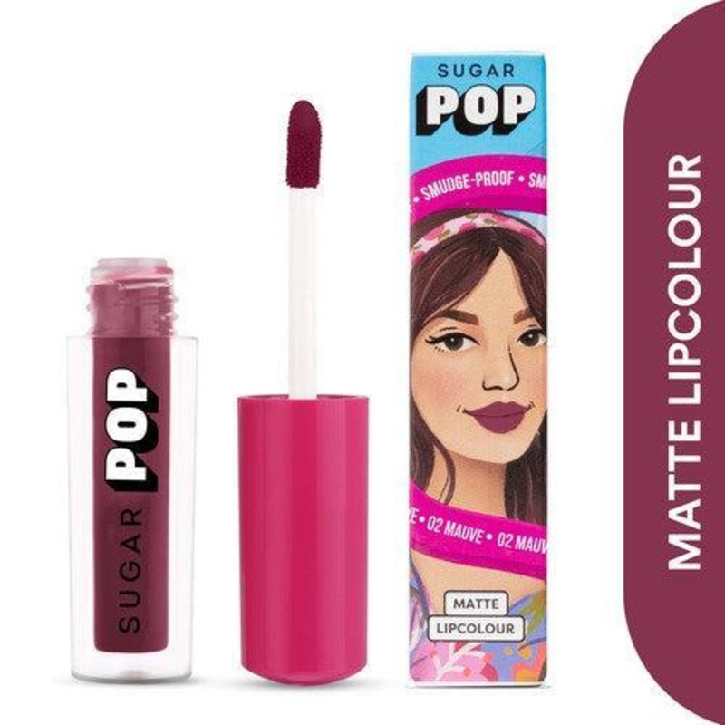 SUGAR POP Matte Lipcolour – 02 Mauve