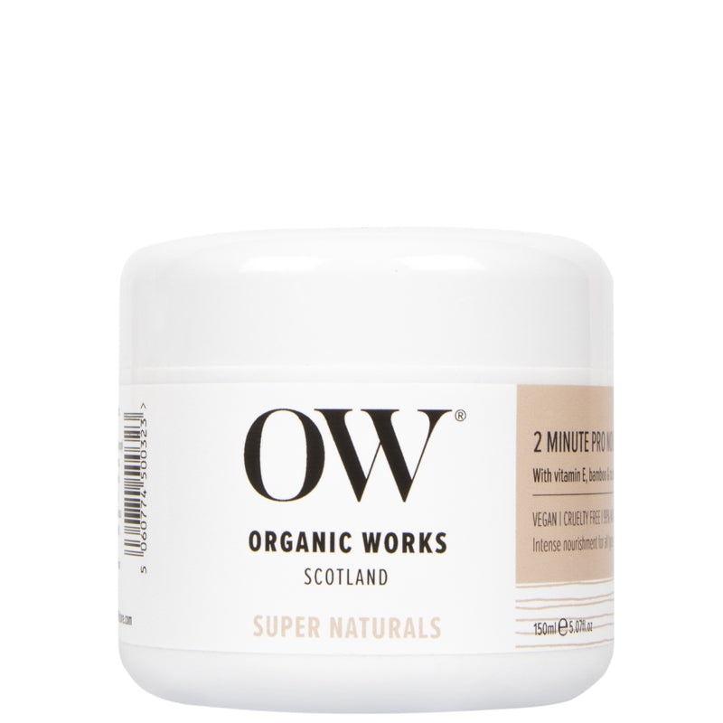DISCONTINUED Organic Works 2 Minute Pro Nourish Hair Mask 150ml