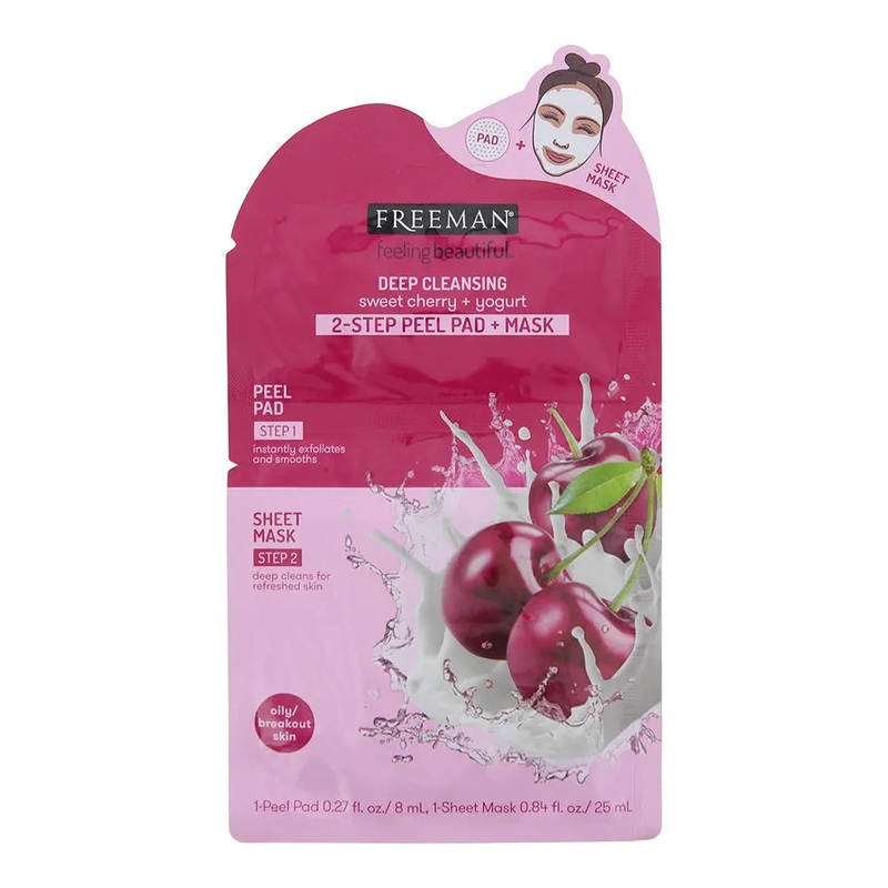 Freeman Feeling Beautiful Deep Cleansing Sweet Cherry  Yogurt Face Mask 25ml