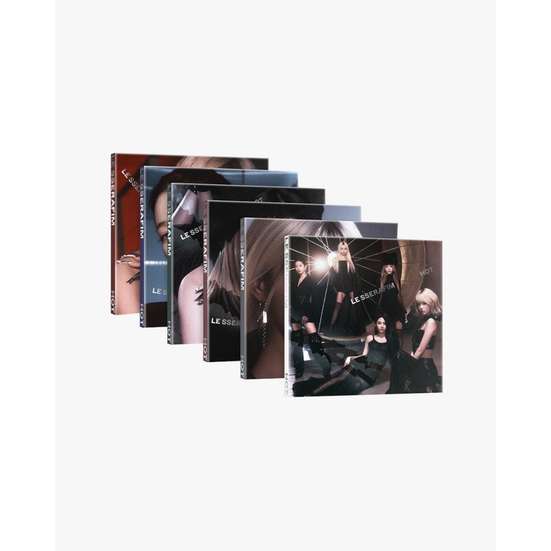 LE SSERAFIM – 5th mini album ‘HOT’ (COMPACT ver.) (6 Versions) SAKURA Ver.