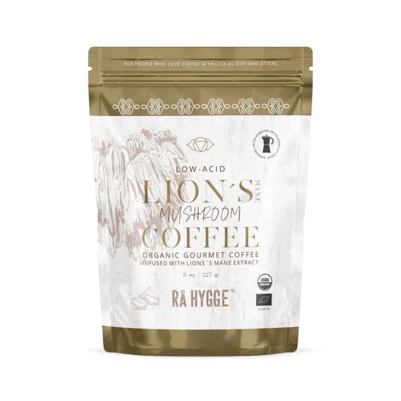 Lion’s Mane Mushroom Coffee Espresso ground 227 g / 8 oz – Ra Hygge