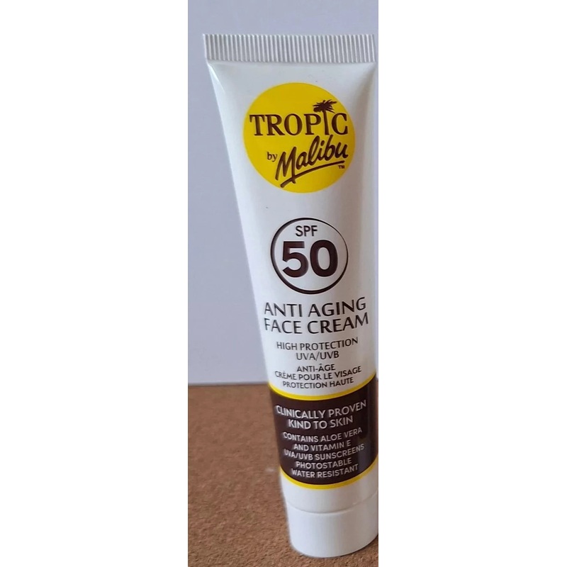 Tropic by Malibu Anti Ageing Face Cream SPF50 40ml