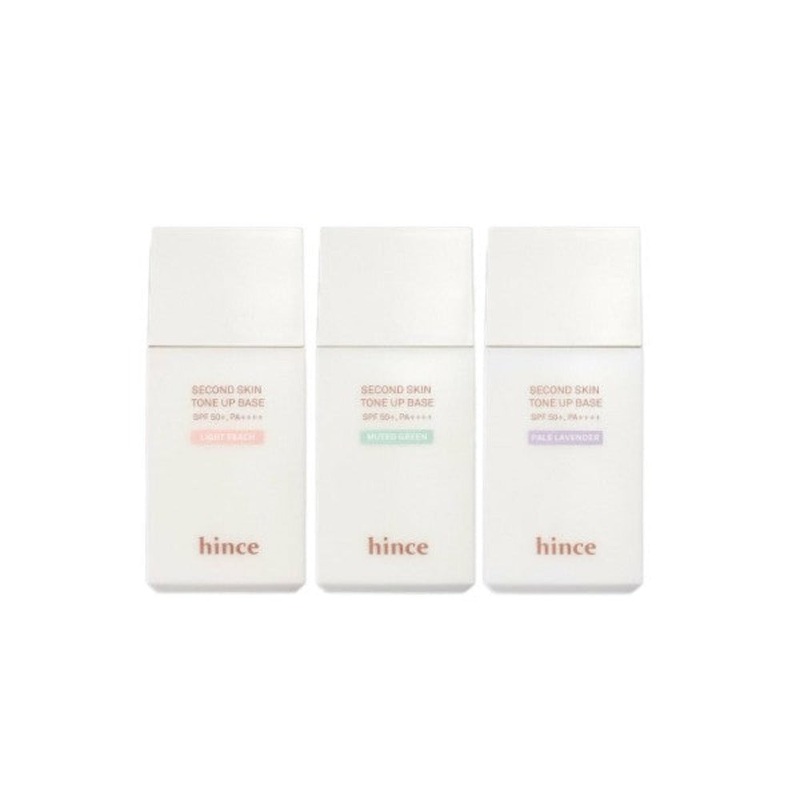 [Deal] Hince Second Skin Tone Up Base 35ml Light Peach