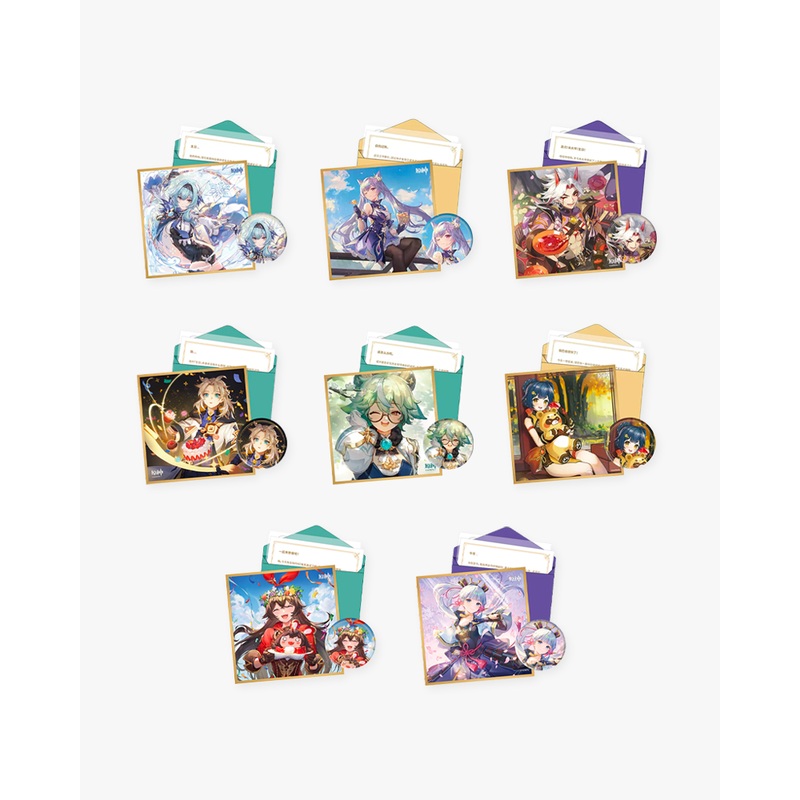 Genshin Impact Day of Destiny Birthday Series Set 2 Albedo