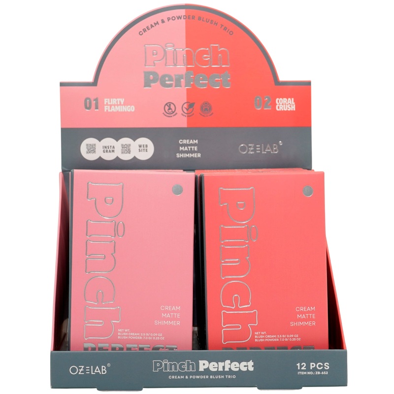 Oz Lab Pinch Perfect Cream And Powder – Wholesale Display 12 Units (ZB-652)