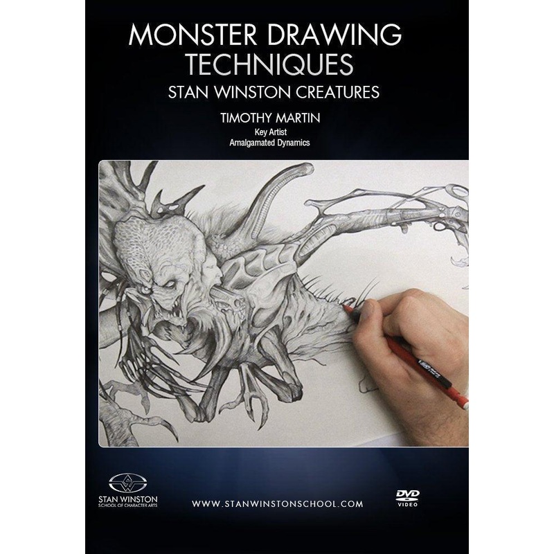 Stan Winston Studio Monster Drawing Techniques – The Stan Winston Creatures (DVD)