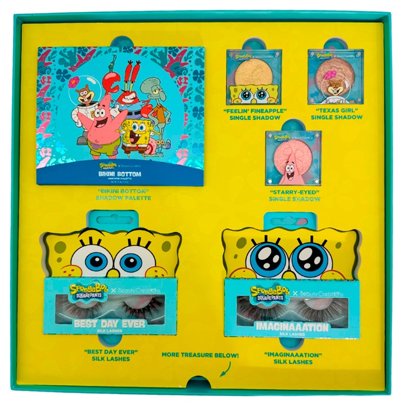 Beauty Creations Spongebob Squarepants Collection Pr Box – Wholesale 1 Unit (SBSP-CS)