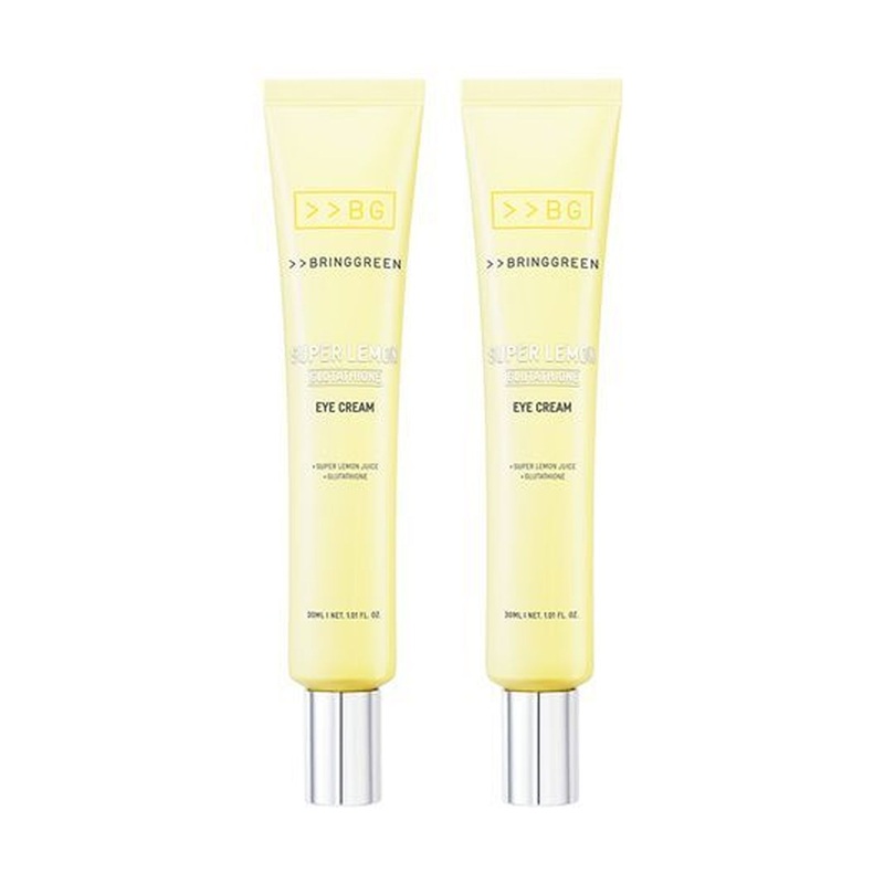 BRING GREEN Super Lemon Glutathione Eye Cream 30ml Double Pack