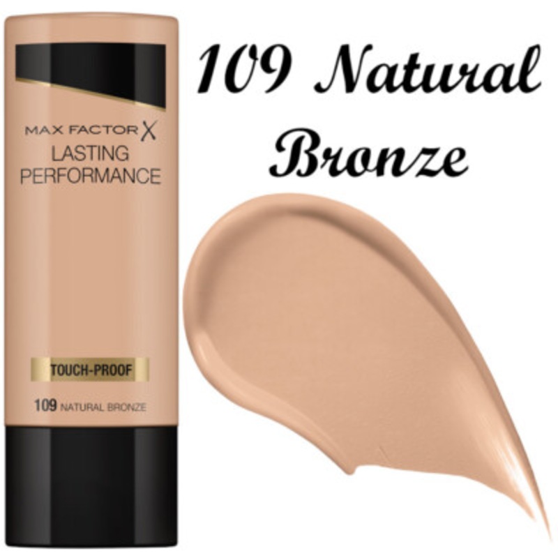 Max Factor Facefinity Lasting Performance Foundation 109 Natural Bronze