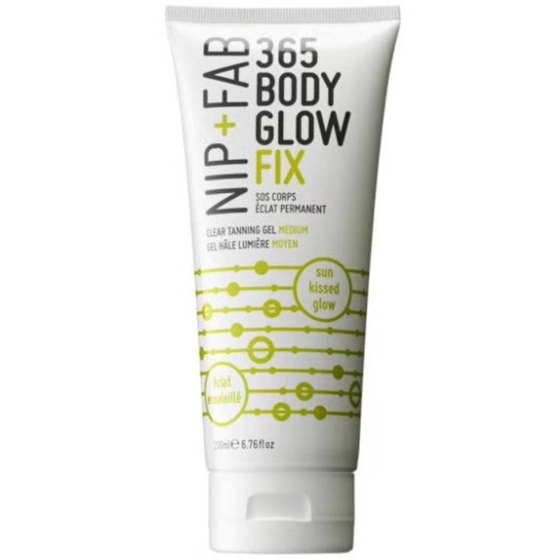 NIP+FAB 365 Body Glow Fix Clear Tanning Gel Medium 200ml